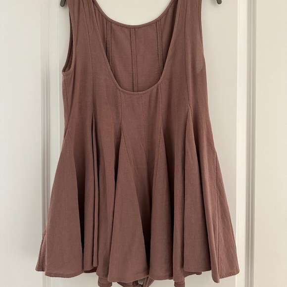 Free People Just For You Romper - XS in Elderberry Tea - Picture 3 of 4